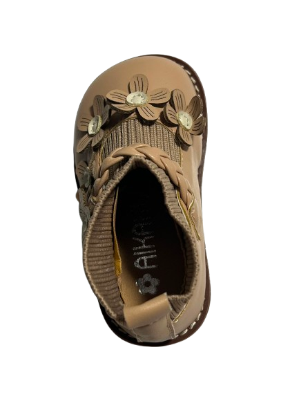 Pantofi eleganți pentru fetițe Bej / Cappuccino