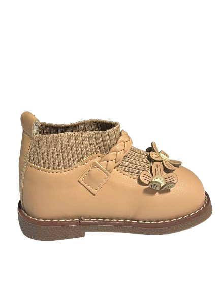 Pantofi eleganți pentru fetițe Bej / Cappuccino