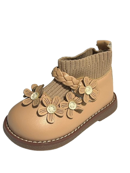 Pantofi eleganți pentru fetițe Bej / Cappuccino