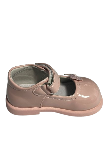 Pantofi Eleganți Roz pentru Fetițe cu Fundiță